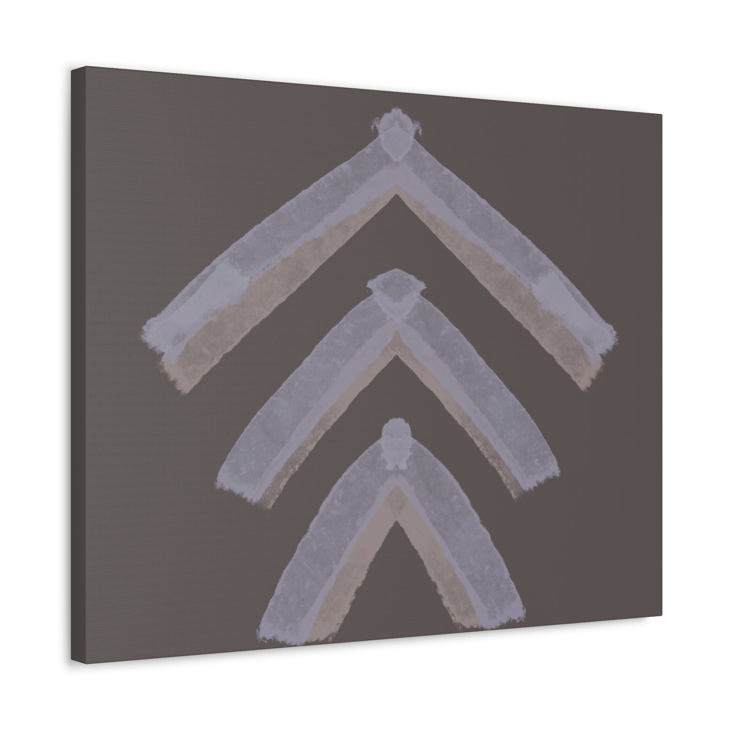 Toile Abstraite Let's Go – Mouvement, Élan, Énergie Positive (76 x 60 cm)