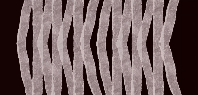 Walking - Toile Abstraite Mouvement GRAND FORMAT 120 x 60cm -  48" x 24"